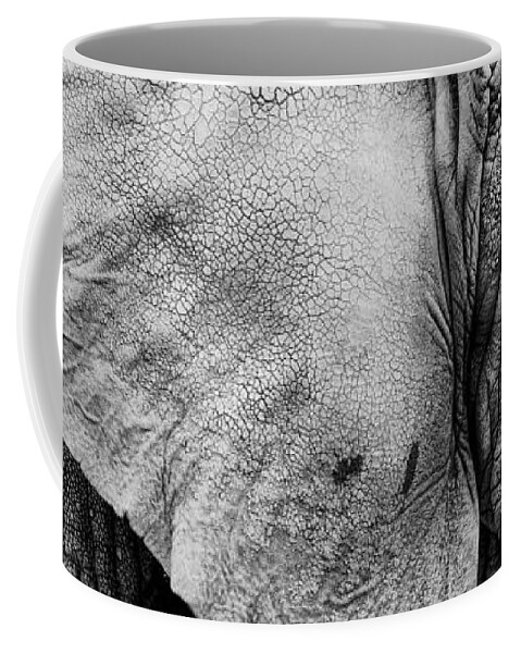 Portrait Coffee Mug featuring the photograph Wrinkles by Joye Ardyn Durham