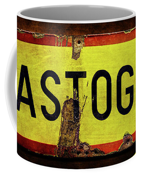 Bastogne Coffee Mug featuring the photograph WWII Bastogne Town sign by Weston Westmoreland