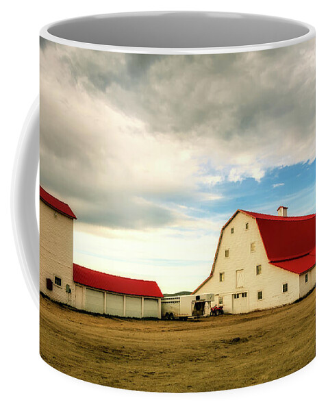 Carbon County Coffee Mug featuring the photograph Wyoming Ranch by Mountain Dreams