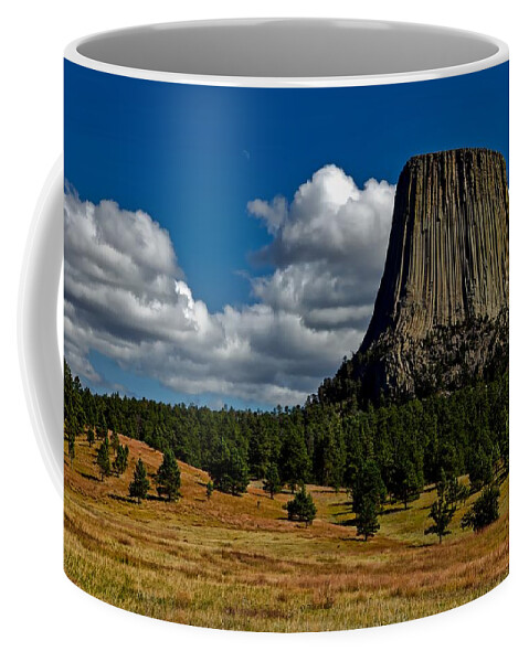 Wyoming Coffee Mug featuring the photograph Wyoming's Devil's Tower by Mountain Dreams
