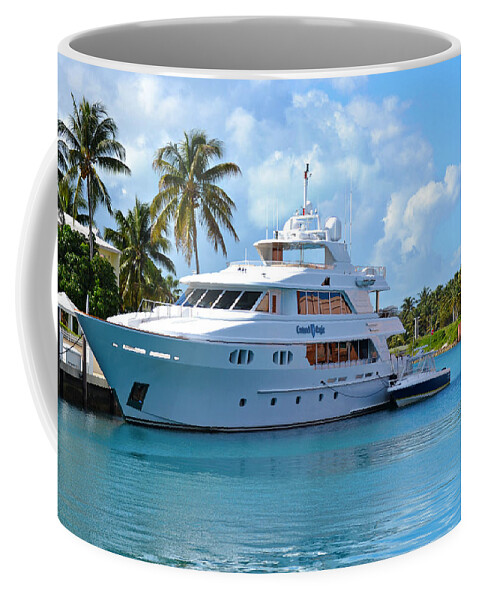 Yacht Coffee Mug featuring the photograph Yacht Club by Carolyn Mickulas