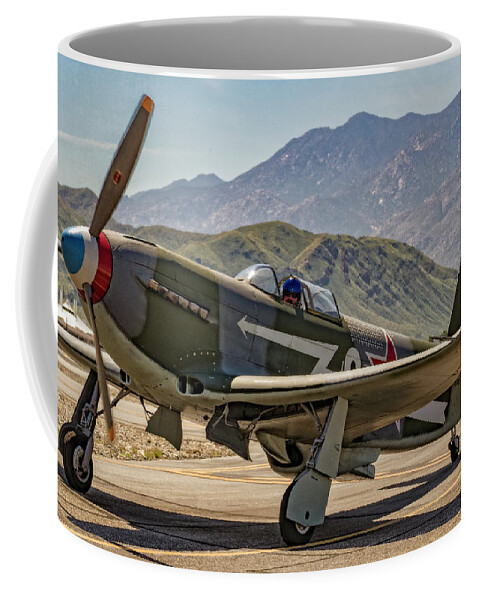 Wired War Ii Soviet Fighter Aircraft Coffee Mug featuring the photograph Yakovlev Taj-3 by Sandra Selle Rodriguez