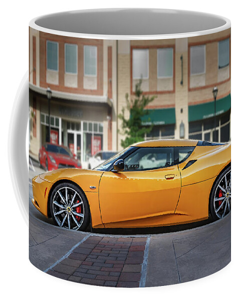 Car Coffee Mug featuring the photograph Yellow Lotus by Tim Stanley