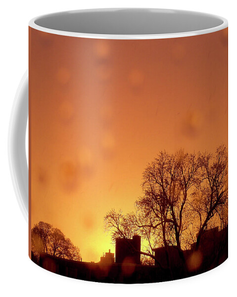 Massachusetts Coffee Mug featuring the photograph Yellow Sun by Christopher Brown