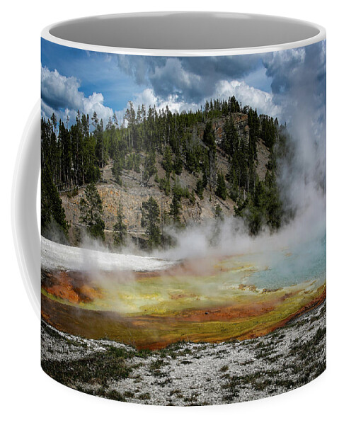 Yellowstone Coffee Mug featuring the photograph Yellowstone Colors #13 by Scott Read