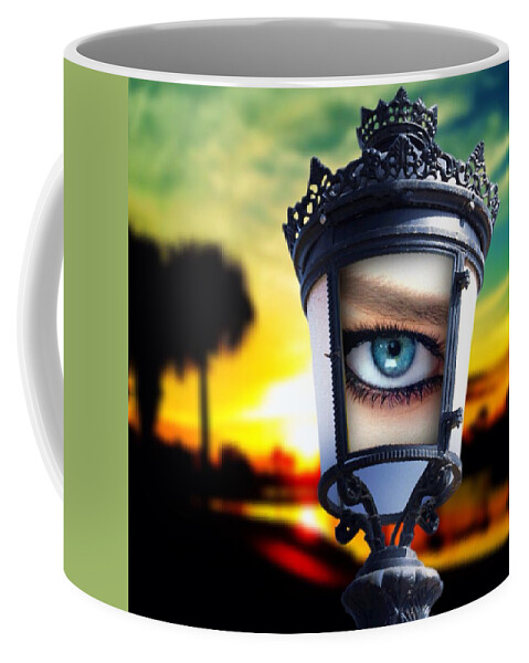 Mysticism Coffee Mug featuring the photograph Yes, Thou Art. by Carlos Avila