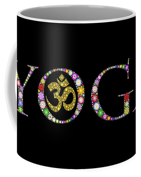 Yoga Coffee Mug featuring the photograph Yoga Aum by Tim Gainey