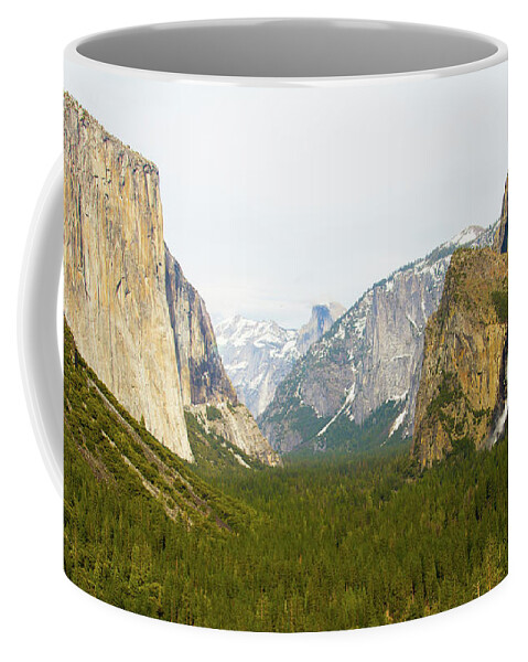 Wingsdomain Coffee Mug featuring the photograph Yosemite Valley 7D6063 by Wingsdomain Art and Photography