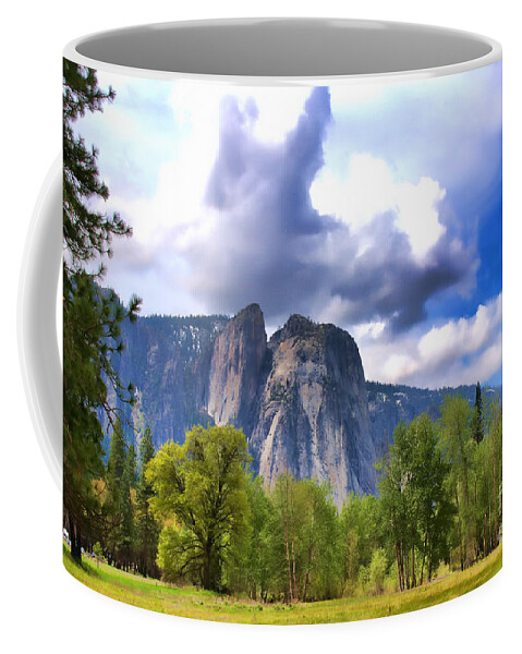Yosemite Coffee Mug featuring the photograph Yosemite Valley Color by Chuck Kuhn