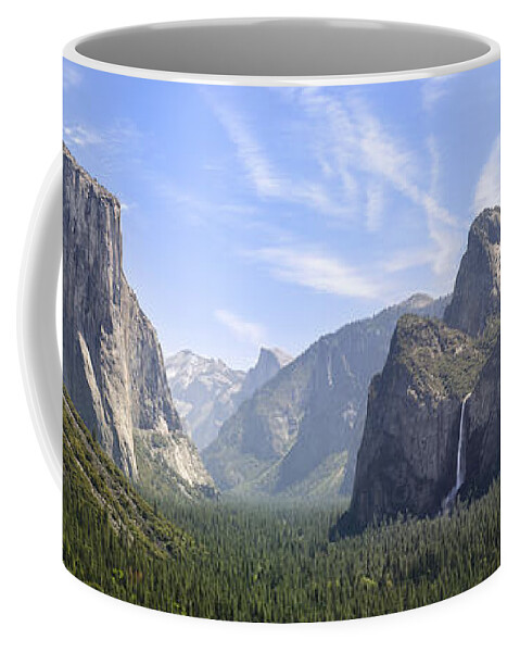America Coffee Mug featuring the photograph Yosemite Valley by Francesco Emanuele Carucci