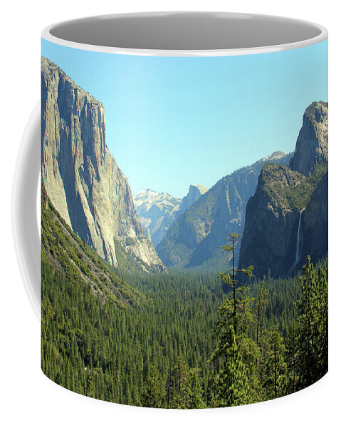 Yosemite National Park Coffee Mug featuring the photograph Yosemite Valley View 6667 by Jack Schultz