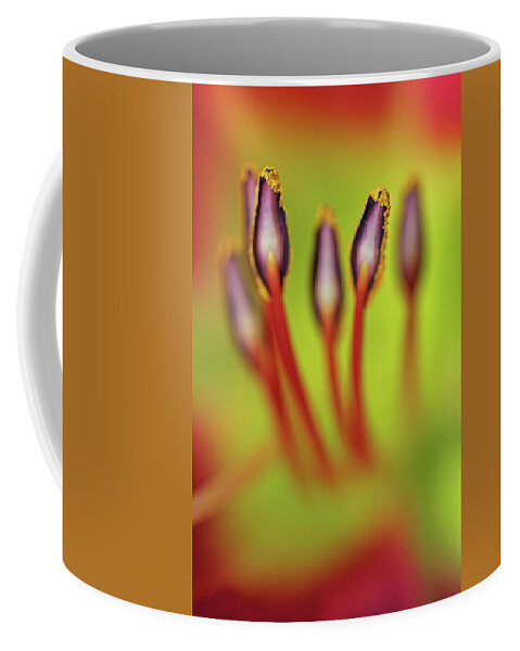 Abstract Coffee Mug featuring the photograph You Can Be My Luck by Juergen Roth