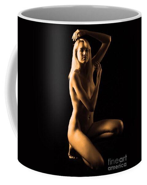 Artistic Photographs Coffee Mug featuring the photograph Young Maiden by Robert WK Clark