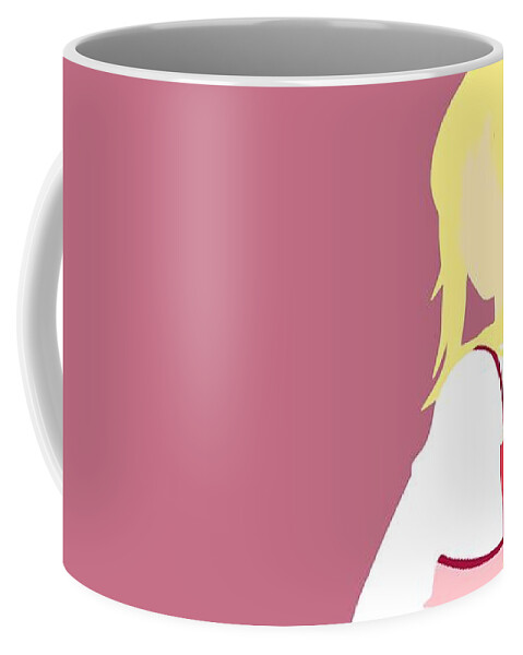 Your Lie In April Coffee Mug featuring the digital art Your Lie in April by Maye Loeser