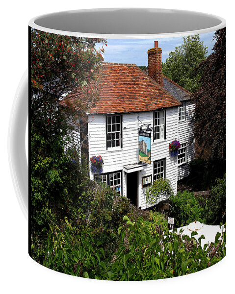 Buildings Coffee Mug featuring the photograph Ypres Castle Pub by Richard Denyer