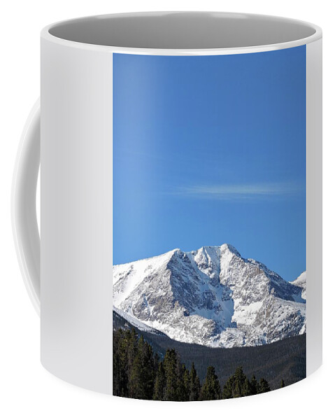 Ypsilon Mountain Coffee Mug featuring the photograph Ypsilon Mountain by Connor Beekman
