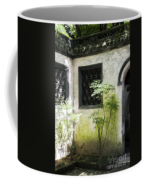 Yuan Gardens Coffee Mug featuring the photograph Yuan Garden by Angela DeFrias