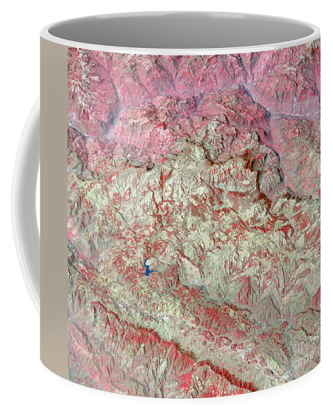 Satellite Image Coffee Mug featuring the photograph Yunnan Province, China by Science Source