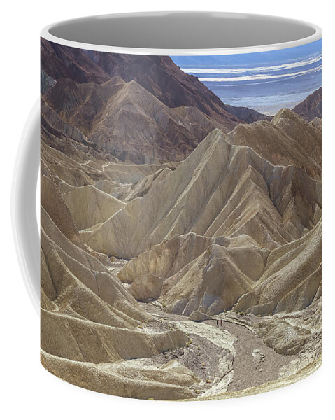 Usa Coffee Mug featuring the photograph Zabriskie Point by Alberto Zanoni