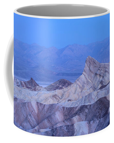 Death Coffee Mug featuring the photograph Zabriskie Point Dawn by Steve Gadomski