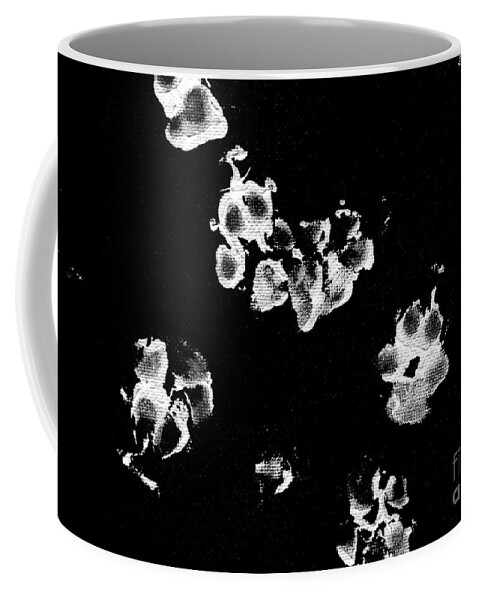 Lian Xin Painting Coffee Mug featuring the painting Zen Puppy by Antony Galbraith