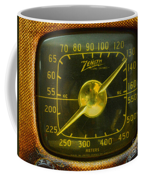 Paul Ward Coffee Mug featuring the photograph Zenith Radio Dial by Paul Ward