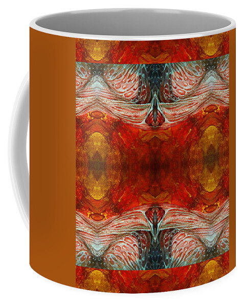 Pattern Coffee Mug featuring the digital art Zulu by Otto Rapp