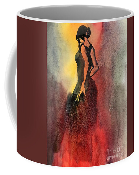 1322019 Coffee Mug featuring the painting 1322019 by Han in Huang wong