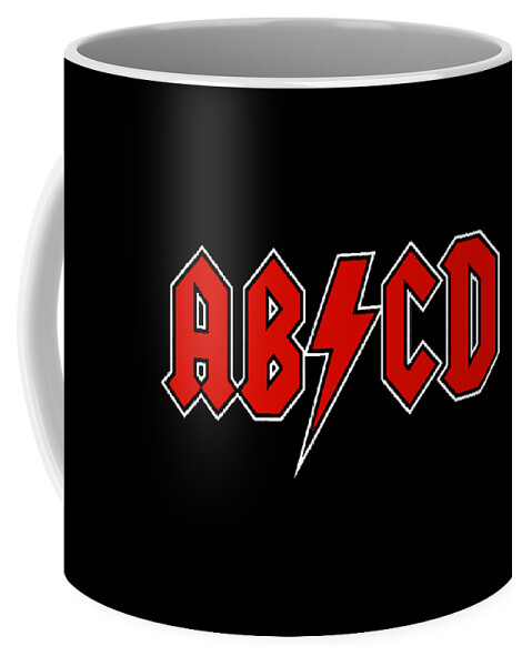 ABCD Creeper Funny Metal Band #1 Coffee Mug by Maya Charlton - Pixels