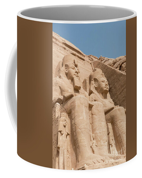 Abu Simbel Coffee Mug featuring the photograph Abu Simbel Temples #1 by Rod Jones