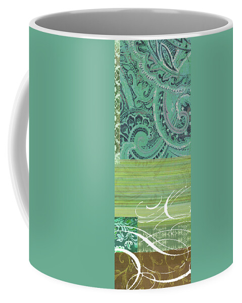 Panel Coffee Mug featuring the painting Bohemian Echo II #1 by Jason Higby