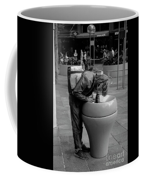 6583 Coffee Mug featuring the photograph Denver homeless #1 by FineArtRoyal Joshua Mimbs