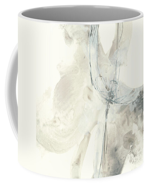 Abstract Coffee Mug featuring the painting Divination IIi by June Erica Vess
