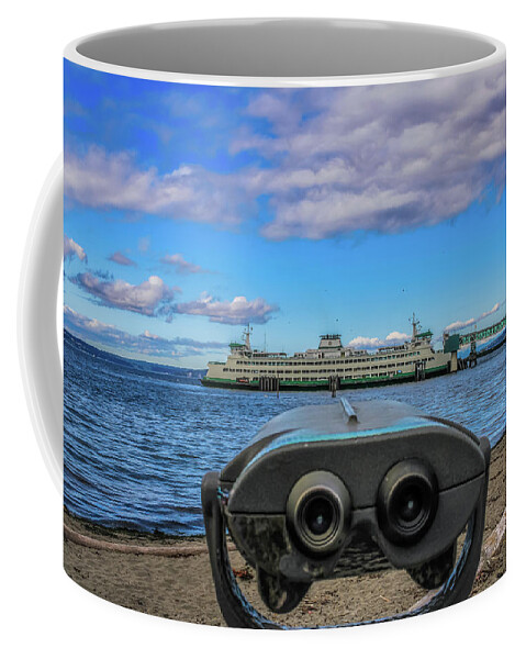 Beach Coffee Mug featuring the photograph Edmonds Beach by Anamar Pictures