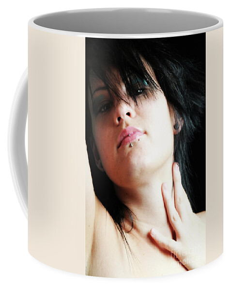 Girl Coffee Mug featuring the photograph Feel Me #1 by Robert WK Clark
