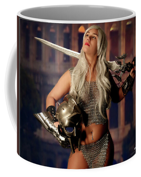 Gladiator Coffee Mug featuring the photograph Gladiator #1 by Jon Volden