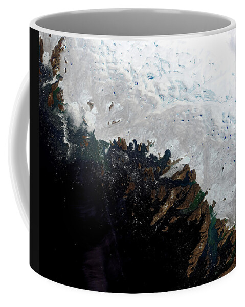 2019 Coffee Mug featuring the photograph Greenland Ice Sheet Melting, 2019 #1 by Science Source