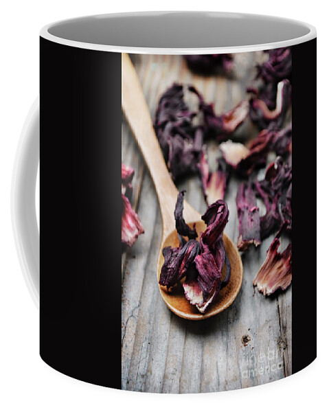 Tea Coffee Mug featuring the photograph Hibiscus Tea #1 by Jelena Jovanovic