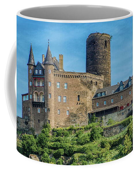 Europe Coffee Mug featuring the photograph Katz Castle #1 by Donald Pash