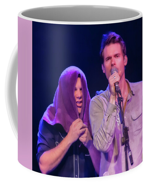 Ketch Secor Coffee Mug featuring the photograph Ketch Secor and Cory Younts #1 by Micah Offman