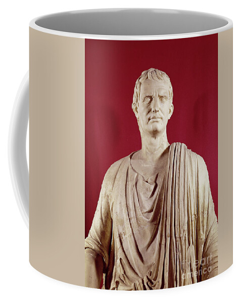 Lucius Cornelius Sulla Coffee Mug featuring the sculpture Lucius Cornelius Sulla Orating, Detail by Roman School