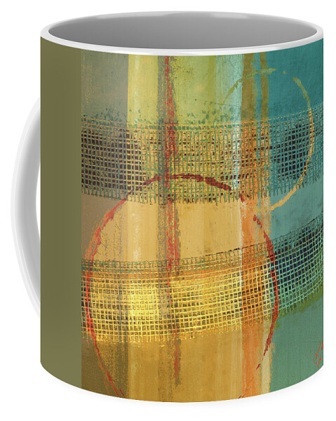 Marble Coffee Mug featuring the painting Marble I by Lanie Loreth