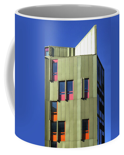 French Coffee Mug featuring the photograph Modern French Architecture #1 by Dave Mills