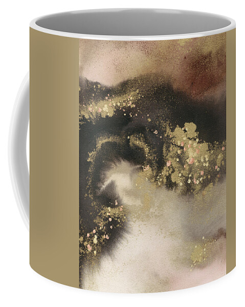 Embellished Coffee Mug featuring the painting Mountain Seasons IIi #1 by Joyce Combs