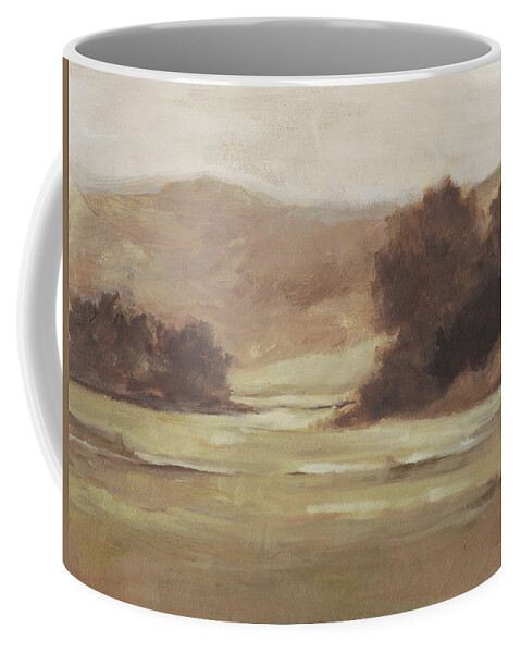 Landscapes Coffee Mug featuring the painting Muted Landscape I by Ethan Harper