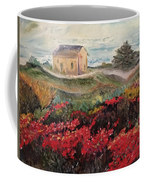 Nova Scotia Coffee Mug featuring the painting Nova Scotia by Roxy Rich