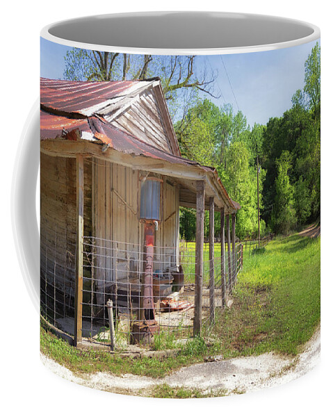 Country Store Coffee Mug featuring the photograph Old Country Store - Rodney by Susan Rissi Tregoning