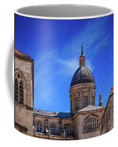 Got Coffee Mug featuring the photograph Old Dubrovnik Church #1 by Darryl Brooks