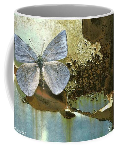 Butterfly Coffee Mug featuring the photograph Organic Butterfly #1 by Robert Michaels