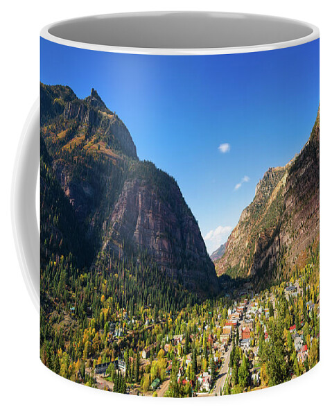 Ouray Coffee Mug featuring the photograph Ouray Colorado by Doug Sturgess